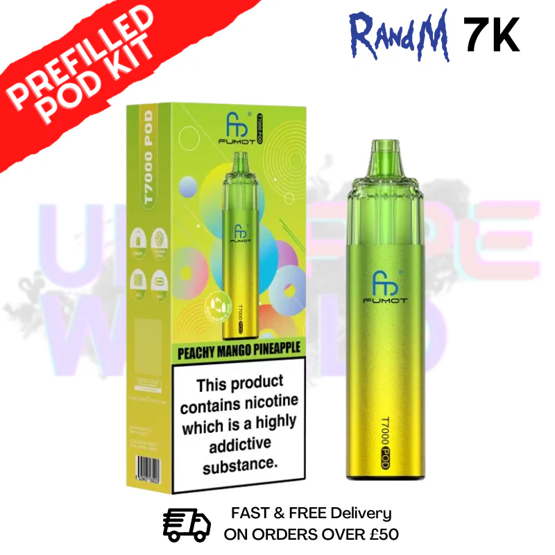 RandM T7000 7K Tornado Prefilled Pod Kit - ANY 2 For £14 - Image 10