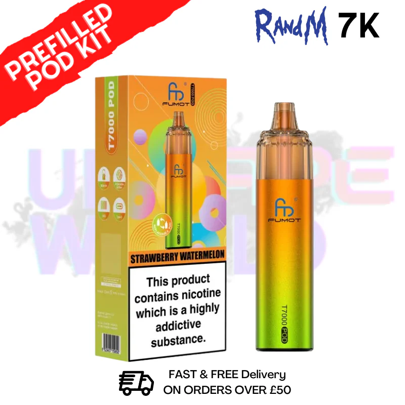 RandM T7000 7K Tornado Prefilled Pod Kit - ANY 2 For £14 - Image 4